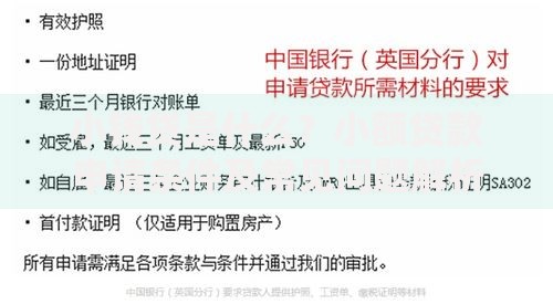 小钱贷是什么？小额贷款申请条件及常见问题解析