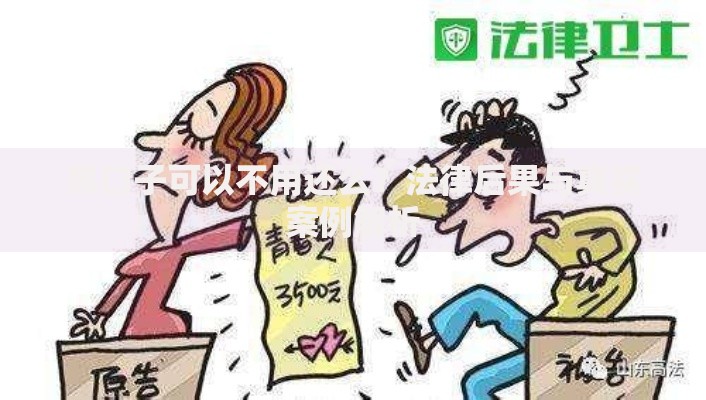 黑口子可以不用还么？法律后果与真实案例解析