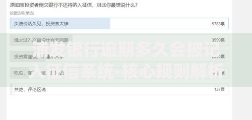 浦发银行逾期多久会被记入征信系统-核心规则解析 浦发银行逾期多久会被记入征信系统-核心规则解析
