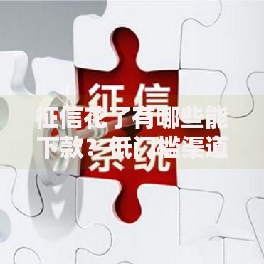 征信花了有哪些能下款？低门槛渠道深度解析