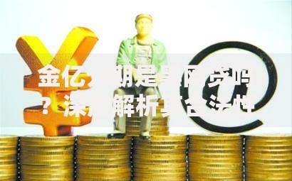 金亿分期是黑网贷吗？深度解析其合法性及风险识别