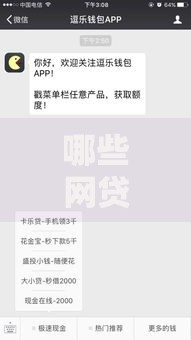 哪些网贷额度好的口子值得推荐？精选高额度平台解析
