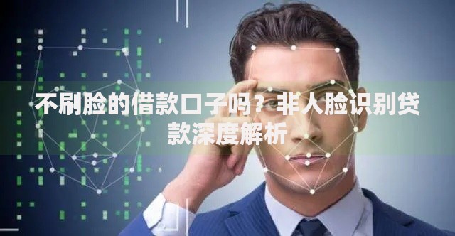 不刷脸的借款口子吗？非人脸识别贷款深度解析