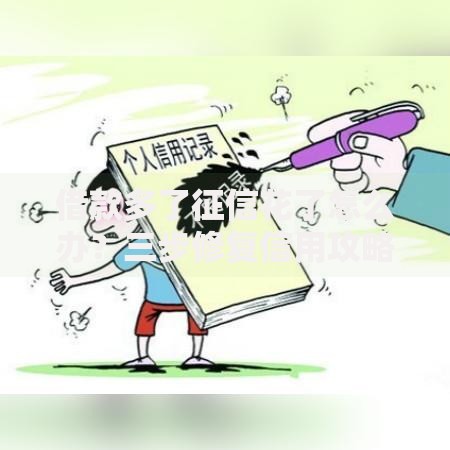 借款多了征信花了怎么办？三步修复信用攻略