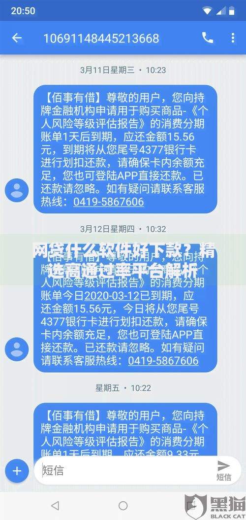 网贷什么软件好下款？精选高通过率平台解析