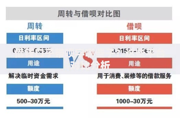 借钱口子带呗字哪些子？这些平台对比分析
