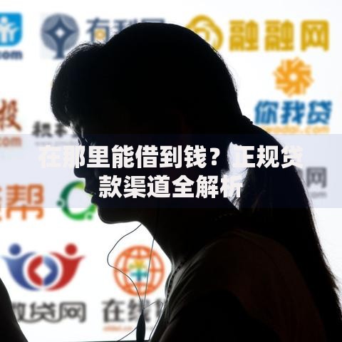 在那里能借到钱？正规贷款渠道全解析