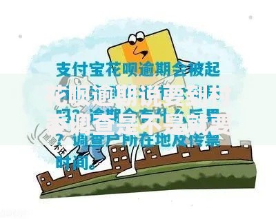花呗逾期说要到村委调查是不是就要立案？真实情况解析