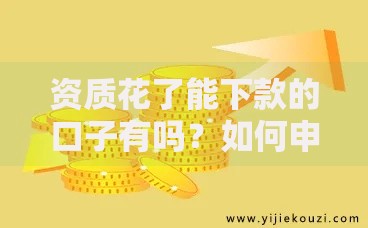 资质花了能下款的口子有吗？如何申请？这些渠道值得关注