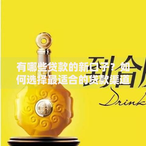 有哪些贷款的新口子？如何选择最适合的贷款渠道