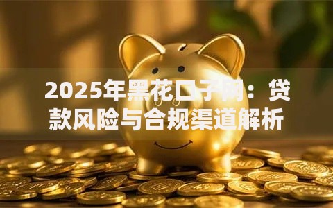 2025年黑花口子网：贷款风险与合规渠道解析