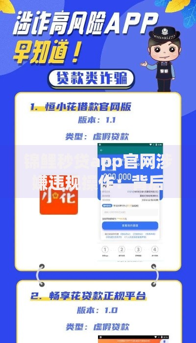 锦鲤秒贷app官网涉嫌违规操作：背后暗藏哪些风险？