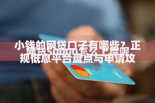 小钱的网贷口子有哪些？正规低息平台盘点与申请攻略