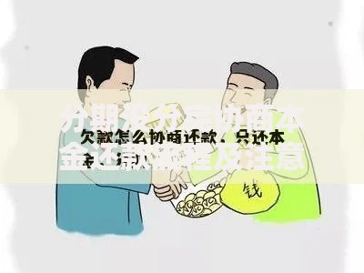 分期没分完协商本金还款流程及注意事项