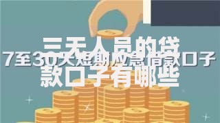 三无人员的贷款口子有哪些？低门槛借款渠道解析