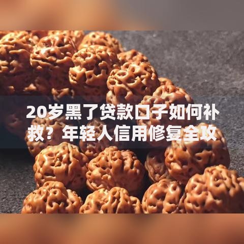 20岁黑了贷款口子如何补救？年轻人信用修复全攻略