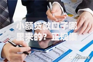 小额贷款口子哪里来的？正规渠道与风险防范全解析