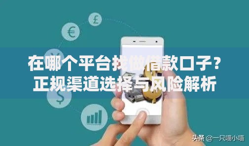 在哪个平台找做借款口子？正规渠道选择与风险解析