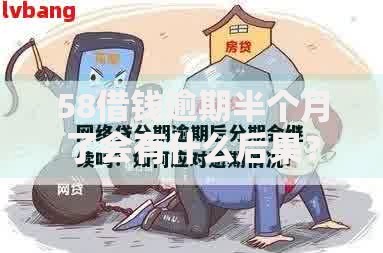 58借钱逾期半个月了会有什么后果？如何补救避免信用受损？