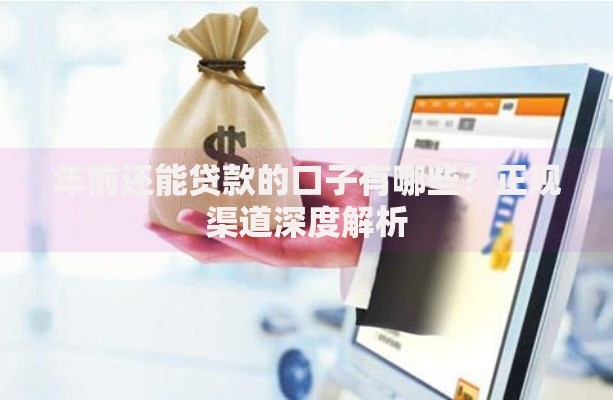 年前还能贷款的口子有哪些？正规渠道深度解析