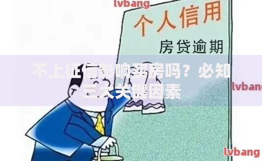 不上征信影响买房吗？必知三大关键因素