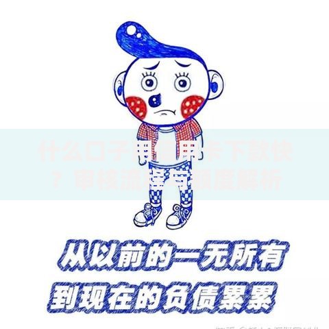 什么口子用信用卡下款快？审核流程与额度解析