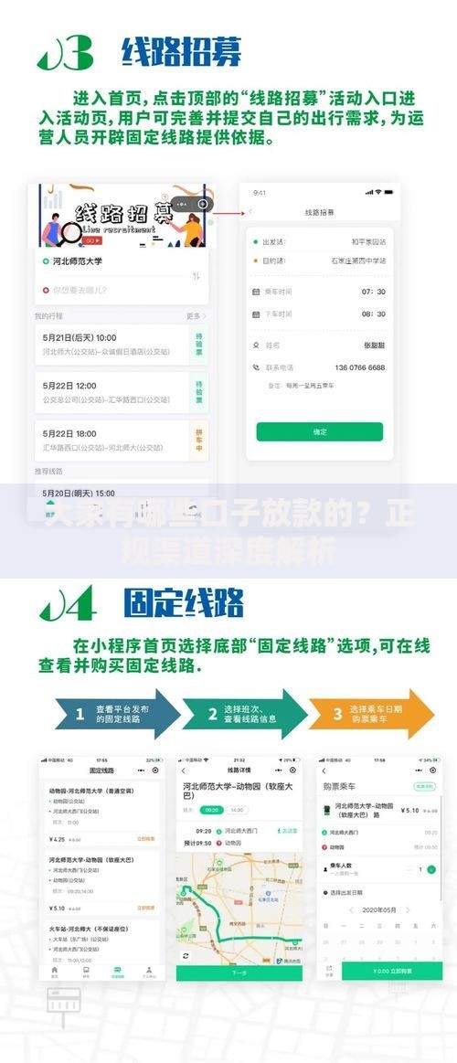 大家有哪些口子放款的？正规渠道深度解析