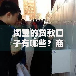 淘宝的贷款口子有哪些？商家用户必看攻略
