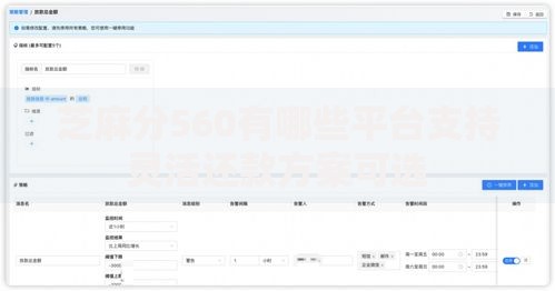 芝麻分560有哪些平台支持灵活还款方案可选