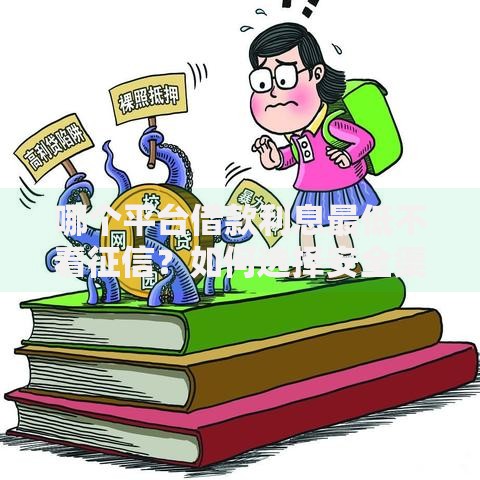 哪个平台借款利息最低不看征信？如何选择安全渠道