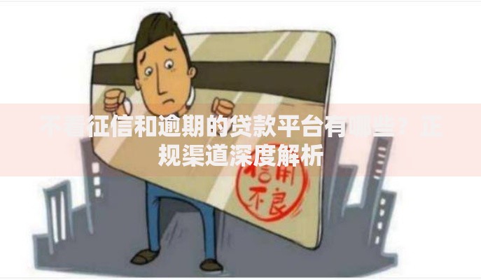 不看征信和逾期的贷款平台有哪些？正规渠道深度解析