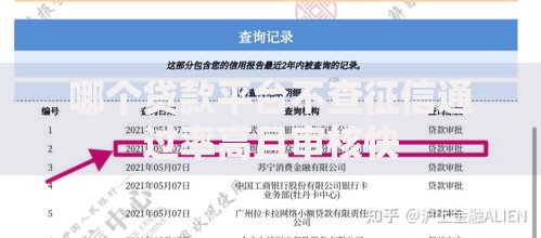 哪个贷款平台不查征信通过率高且审核快 哪个贷款平台不查征信通过率高且审核快