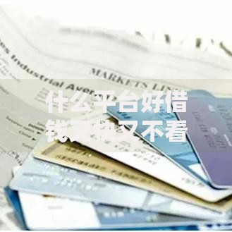 什么平台好借钱又快又不看征信不回访？这5类渠道审核快、额度高