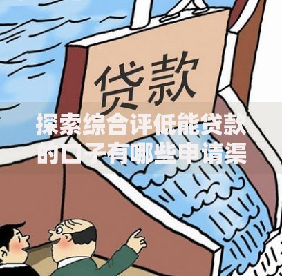 探索综合评低能贷款的口子有哪些申请渠道