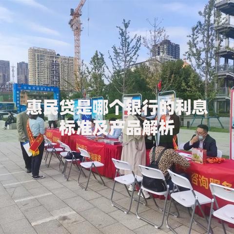 惠民贷是哪个银行的利息标准及产品解析
