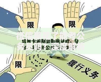 征信黑花了能考公务员吗？深度解析贷款影响与政策规定