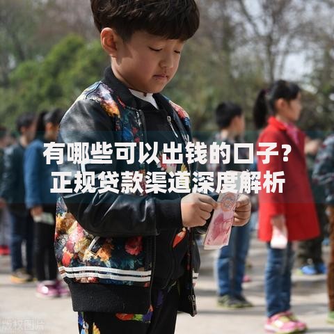 有哪些可以出钱的口子？正规贷款渠道深度解析
