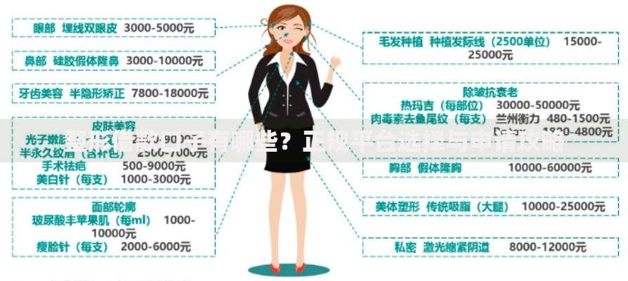 整形借款口子有哪些？正规平台选择与申请攻略