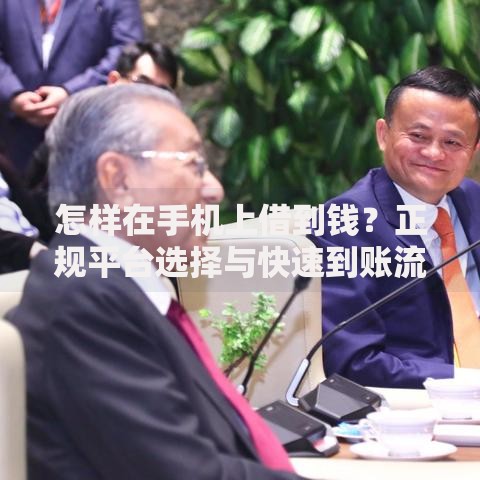 怎样在手机上借到钱？正规平台选择与快速到账流程详解