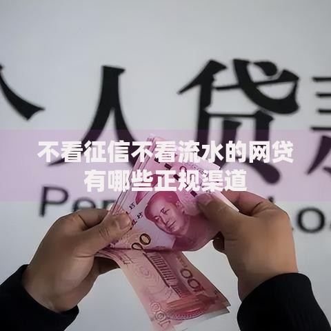 不看征信不看流水的网贷有哪些正规渠道