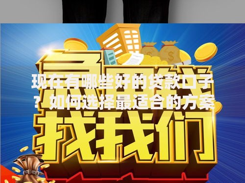 现在有哪些好的贷款口子？如何选择最适合的方案