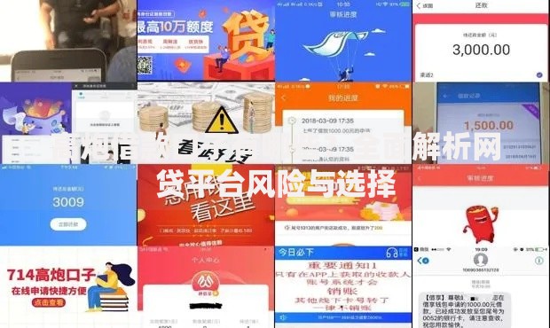 高炮借款口子有哪些？全面解析网贷平台风险与选择