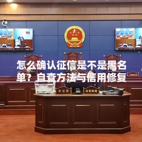 怎么确认征信是不是黑名单？自查方法与信用修复指南
