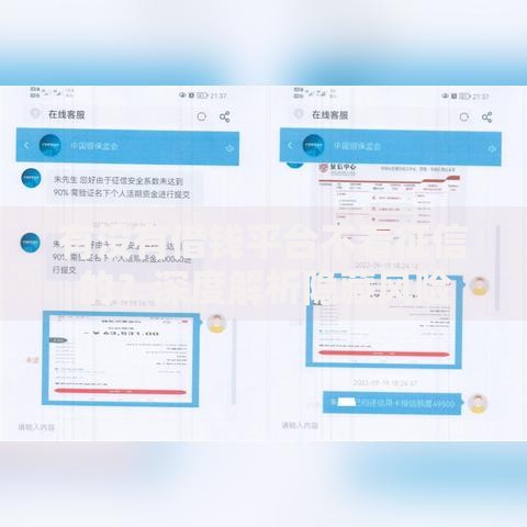 有没有借钱平台不看征信的？深度解析隐藏风险