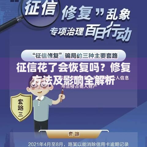 征信花了会恢复吗？修复方法及影响全解析
