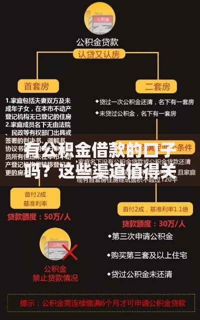 有公积金借款的口子吗？这些渠道值得关注