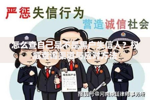 怎么查自己是不是黑户失信人？权威查询渠道与应对方法