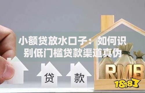 小额贷放水口子：如何识别低门槛贷款渠道真伪