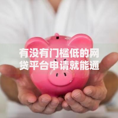 有没有门槛低的网贷平台申请就能通过的那种？低门槛网贷平台解析