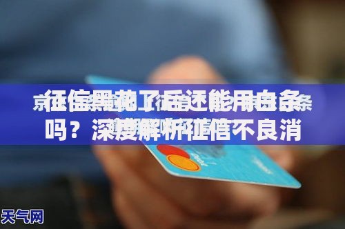 征信黑花了后还能用白条吗？深度解析征信不良消费信贷方案